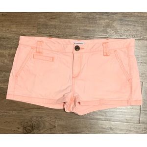 EXPRESS Women’s Coral Twill Pocket Trouser Shorts